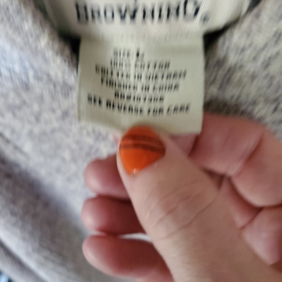 Browning Embroidered 5 Button Pullover Long Slv Sz L Sweater - Picture 3 of 9